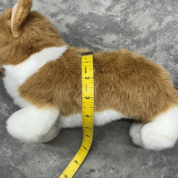 NWT DOUGLAS Corgi Stuffed Plush Soft Puppy Dog Plushie Tan White Stuffed Animal - Picture 14 of 14